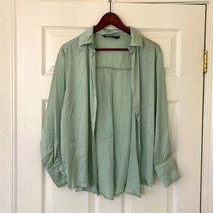 Silk Shirt - Zara